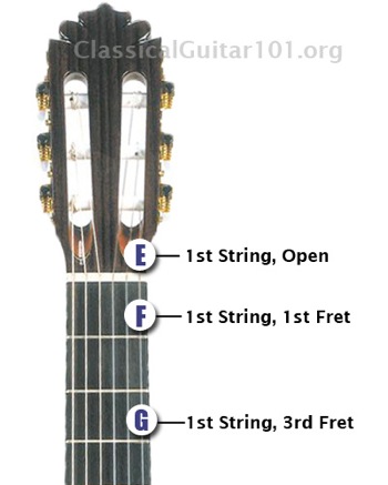How To Hold A Guitar, Guitar String Notes