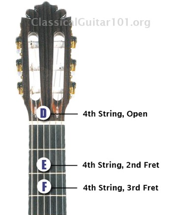 Guitar with 4 strings store is called