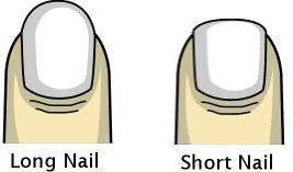 best nail shape for classical guitar